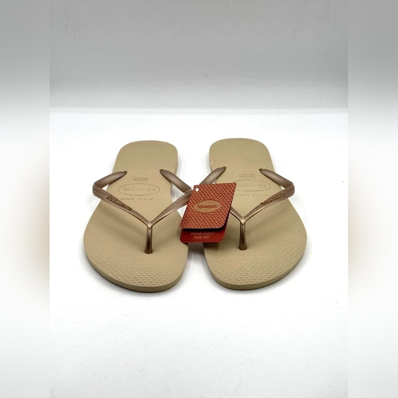 Havaianas Beige Flip Flops - Picture 2 of 2